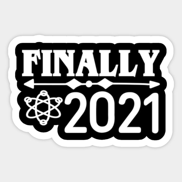 FINALLY 2021 Sticker by Shop Ovov